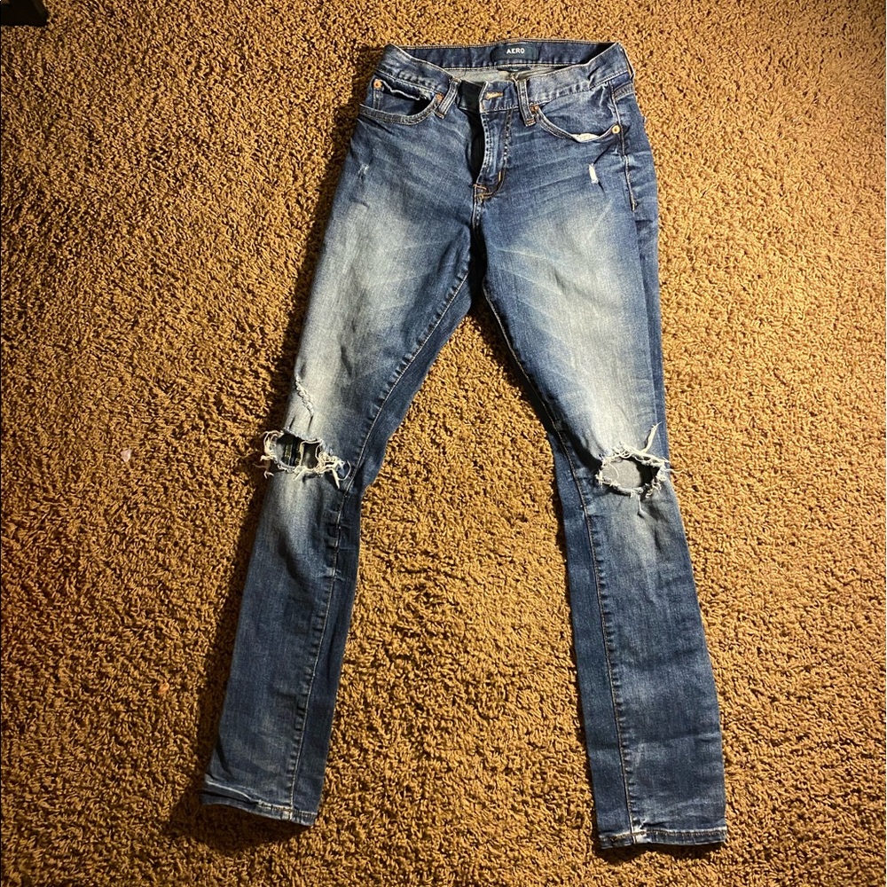Aero slim fitting jeans